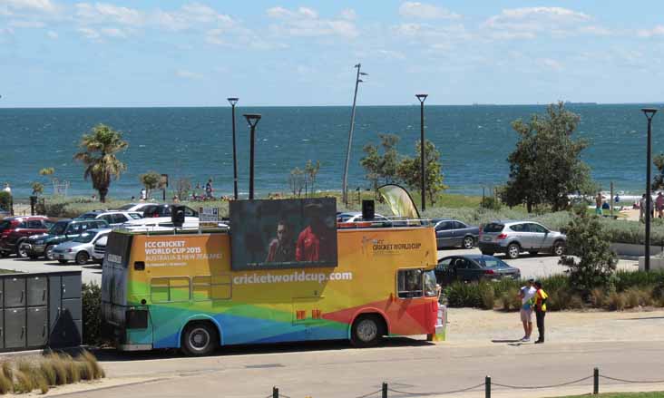 Sydney Leyland Atlantean 1061 Cricket World Cup Trophy Tour